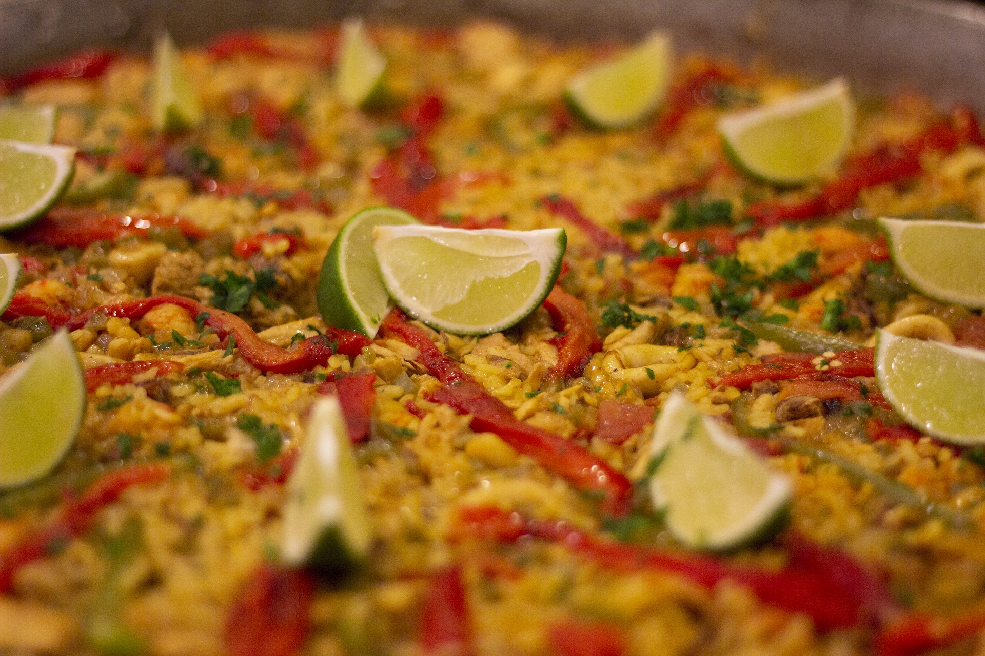 What is the origin of paella?