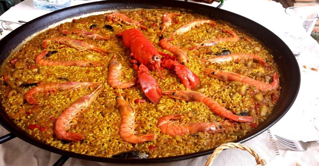 Paella a domicilio Madrid